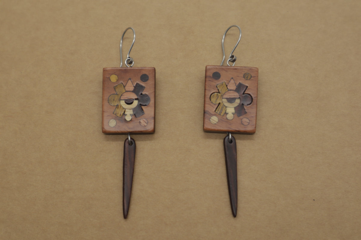 Aretes Nahui Ollin