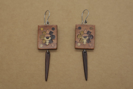 Aretes Nahui Ollin